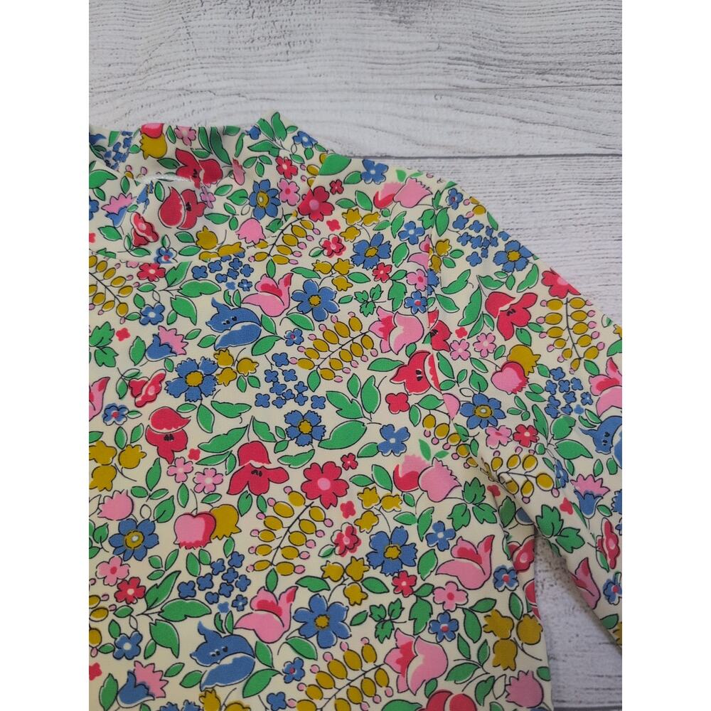 4/5 Mini Boden Floral Rash Guard - Picture 2 of 4